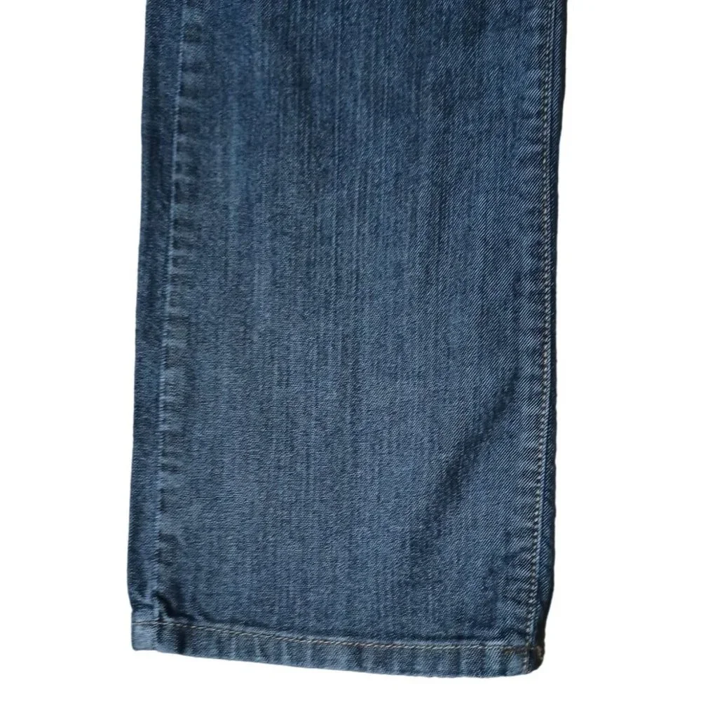 Nine West Jeans Womens Size 6 Straight Leg Blue Denim High Waist - Picture 3 of 15